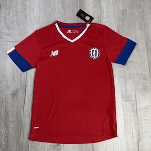 NWT New Balance Costa Rica World Cup 22 Men’s Size Small Home Jersey Red NB R